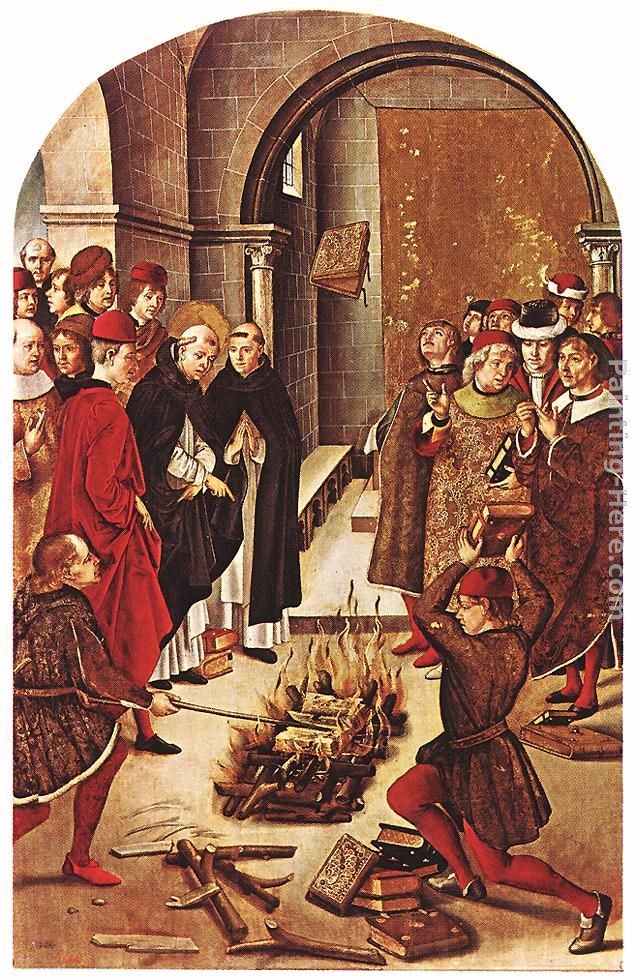 Pedro Berruguete St Dominic and the Albigenses